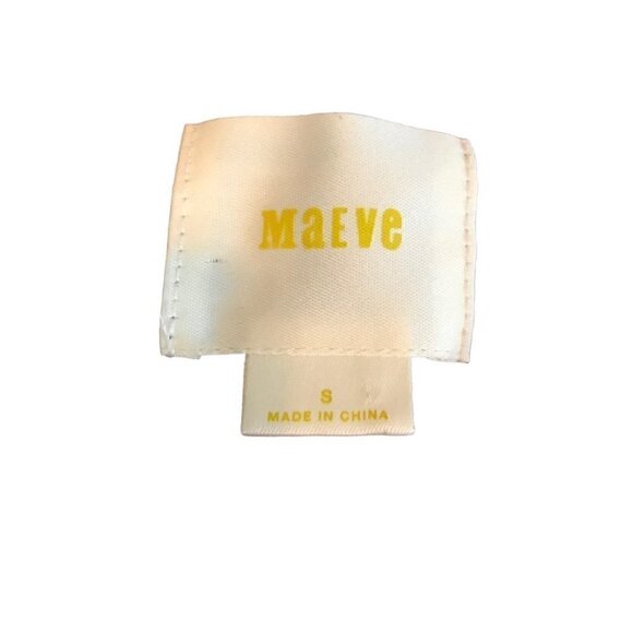 Maeve  Striped Button Down Shirt Size S - Picture 5 of 6